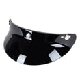 thumbnail image 1 of 3 Snap-Button Visor Lens Visor Flip Up Wind for Open Face Motorcycle Helmet, 1 of 7
