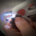 thumbnail image 4 of Graflsoa Professional LED Pet Nail Clippers with Nail File - Safe, Ergonomic Design for Cats and Dogs, Includes Sharp Stainless Steel Blades and Anti-Slip Handles, Individually Packaged, 4 of 6