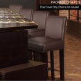 thumbnail image 2 of PiccoCasa Waterproof Bar Stool Covers for Counter Height Side Chair Covers Coffee Color 4, 2 of 9