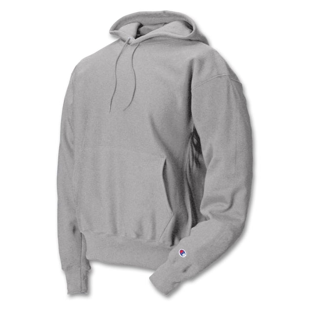 Champion Chandail à Capuchon en Molleton Reverse Weave pour Homme, P, Gris Argenté