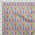 thumbnail image 4 of oneOone Georgette Viscose Orange Fabric Beach Boat Sewing Craft Projects Fabric Prints By Yard 42 Inch Wide, 4 of 4