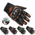 thumbnail image 2 of mmirethe Protective Motocross Gloves With Extra Padding For Safety • Breathable Perforations For Comfort black XL, 2 of 6