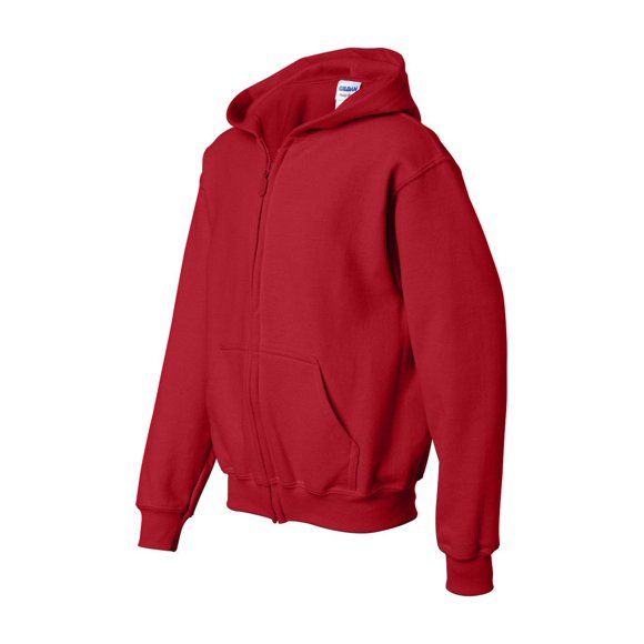 Gildan - Heavy Blend Youth Full-Zip Hooded Sweatshirt