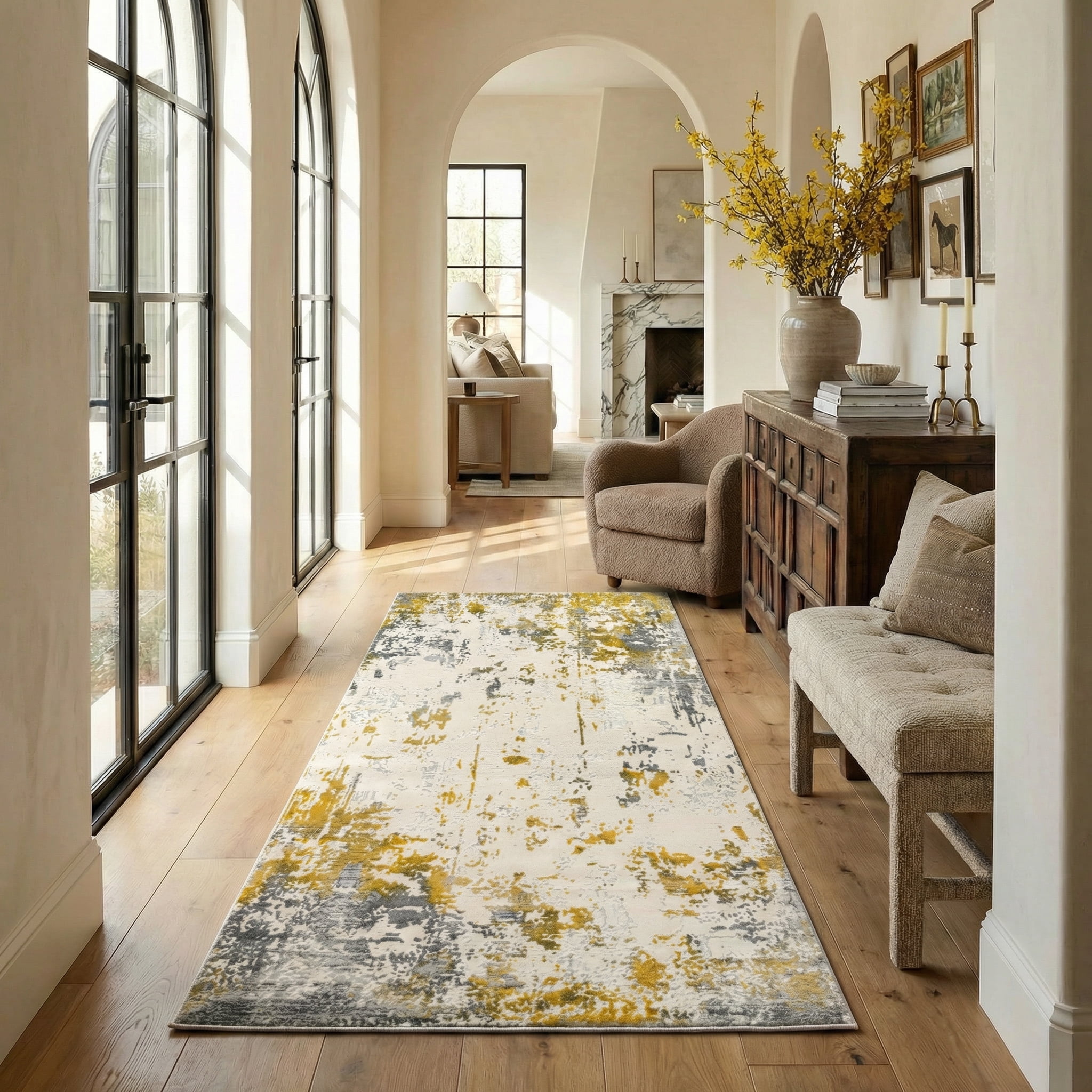 Rug Branch Vogue Collection Tapis abstrait moderne