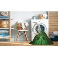 thumbnail image 2 of Ahgly Company Machine Washable Indoor Square Transitional Dark Forest Green Area Rugs, 6' Square, 2 of 7