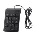 thumbnail image 4 of axGear USB Numeric Keypad Number Keyboard Pad Wired Plam Size 18 Keys Black, 4 of 6