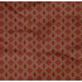 thumbnail image 4 of oneOone Organic Cotton Poplin Twill Fabric Diamond Geometric Decor Fabric Printed BTY 42 Inches Wide, 4 of 4