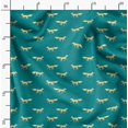 thumbnail image 2 of Soimoi Rayon Fabric Fox Animal Print Fabric by the Yard 42 Inch Wide, 2 of 6