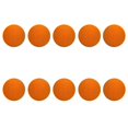 thumbnail image 4 of maskred 10 Pieces EVA Foam Golf Swing Training Exercises Balls Practice Orange 42mm 1Set, 4 of 6