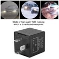 thumbnail image 4 of Led Flasher Relay  Relay Control Module  Turn Signal  Led Flasher  Light Blinker Electronic LED Adjustable Flasher Relay For Turn Signal Light Blinker FLL002 CF13 JL-02, 4 of 8