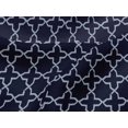 thumbnail image 4 of oneOone Viscose Jersey Fabric Quatrefoil Block Print Sewing Fabric BTY 60 Inch Wide, 4 of 5