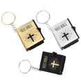 thumbnail image 2 of KAKOWELY Porte-Clés Chrétien 3 Pcs Mini Porte-Clés Bible Porte-Clés Chrétiens avec Versets Bibliques Perles Fournitures de Fabrication de Bijoux pour Présentation de Foi Personnelle 1.57"X1.38"X0.47 Pouces, 2 of 5