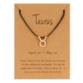 thumbnail image 1 of TopLLC Bracelets Paper Card Twelve Nylon Rope Alloy Adju Stable Bracelet Gift paper bracelet, 1 of 1