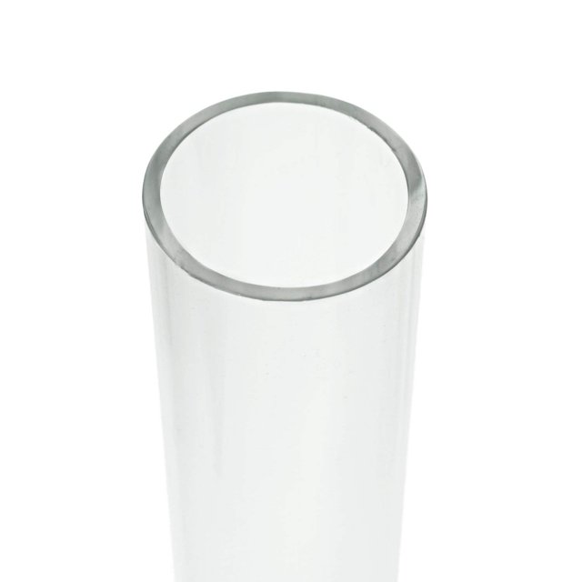 Source One Tube Acrylique Transparent de Luxe 2 Pouces d'Épaisseur (24 Pouces, 2 Pouces de Large)