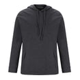 thumbnail image 5 of Work Hoodies for Men Athletic Casual Scrub Top Loose Fit Solid Color Pullover Blouse, 5 of 5