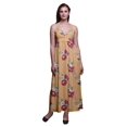 thumbnail image 1 of Bimba Robe Longue Maxi Bohème à Bretelles Sans Manches Imprimée Florale pour Femme-Xxx-Grand, 1 of 6