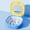 Yellow-YE, variant on Multi Functional Braces Storage Box A Sealed And Dusts Proof Dentals Brace Box Built In Mirror For Travel Storage And Cleaning In One