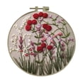 thumbnail image 2 of Chmadoxn Cross-Stitch Beginner's Embroidery Flower Kit,Beginner Hand Embroidery 0 Based Diy Hand Embroidery Material Package embroidery embroidery, 2 of 3