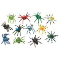thumbnail image 1 of U.S. Toy Multi-Color Mini Plastic Spiders (SKU 1192) - 12 Pack, 1 of 1