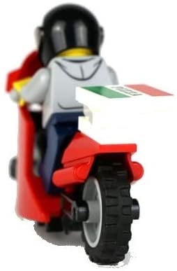 LEGO City: Pizza Delivery Man with Motorcycle