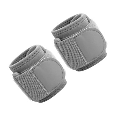 Lipstore 2 Pcs Bracelets de Poignet de Sport Bracelets de Poignet Entraînement Physique pour Dynamophilie Gris