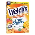 thumbnail image 1 of Welch's Fruit Snacks Mango-Peach Soft Fruit Snacks, 22g, 28 Packets, 1 of 12