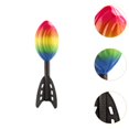 thumbnail image 2 of LOVEVER 2 Pcs Hurleur de Football Longue Distance Mousse pour Lancer Jeu Plage, 2 of 8