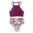 thumbnail image 1 of Womens Bathing Suits Two Piece Womens Solid Bikini Strap Bikini Deep V Sexy Split Swimsuit Set Two Piece Set Swimming Suit Two Piece Bathing Suits for Women Two Piece Sets for Women, 1 of 5