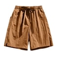 thumbnail image 1 of Birdeem Mens Shorts Mens Summer Casual and Comfortable Drawstring Pocket Elastic Waist Shorts, 1 of 9