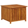 thumbnail image 1 of vidaXL Garden Storage Box 75x75x58 cm Solid Acacia Wood, 1 of 4