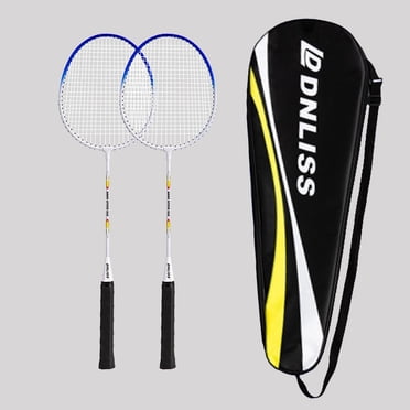 koolsoo 2 Piece Badminton Racket Set Badminton Equipment Badminton Racket for Adults and with Bag