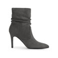 thumbnail image 3 of BLISSFUL STEP Bottines à Talons Aiguilles à Bout Pointu pour Femmes Gris 7, 3 of 7