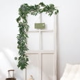 thumbnail image 2 of WRKEKC Clearance Simulated Willows Leaf Eucalyptuss Rattan Artificial Round Apples Leaf Ivy Wedding Party Decoration Eucalyptuss Leaf Rattan, 2 of 6