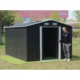 thumbnail image 3 of Relyard 10x8 Metal Outdoor Storage Garden Shed, 3 of 5