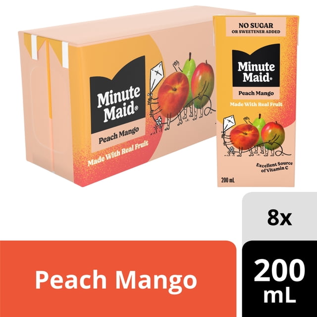 Minute Maid Pêche-Mangue 8x200ml