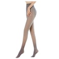 thumbnail image 1 of Kcodviy Translucent Warm Pantyhose -Black/Gray/Coffee Toe Socks Original Fun Socks Running Women Socks Plus Size Compression Socks Wide Calf Compression Socks for, 1 of 2