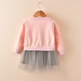 thumbnail image 3 of LSLJS Robe en Tulle Patchwork Princesse Lapin pour Bébé Fille, Robe Plissée, 3 of 9