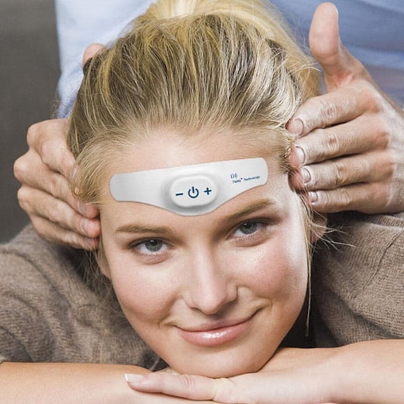 Wireless Migraine Relief Machine Sleep Instrument Paste Aid Men Use Device Head Massager Machine Head-mounted for Home