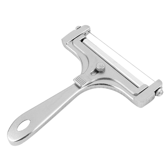 Trancheuse et Râpe à Fromage Réglables - Usine de Cuisine en Acier Inoxydable, Alliage D'Aluminium Robuste, Poignée Ergonomique, JKODE