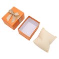 thumbnail image 3 of Watch Gift Box, Compact Watch Storage Case Luxury Watch Case Bowknot  For Travel Black,Orange,Pink, 3 of 8