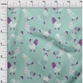 thumbnail image 3 of oneOone Rayon Light Mint Green Fabric Rooster Cock Craft Projects Decor Fabric Printed By The Yard 56 Inch Wide, 3 of 4