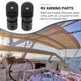 thumbnail image 2 of Shisuyan 2 Pcs Embout d'Oeil Petit Ajustement Bimini Haut Embout d'Oeil Capuchon Pièce pour Bimini de Bateau Marin Haut, 2 of 9