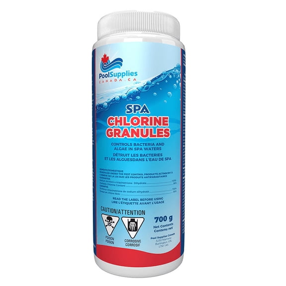 Spa Chlorine Granules (700g) by Pool Supplies Canada