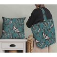 thumbnail image 5 of Soimoi Green polyester Crepe Fabric Flower & Butterfly Print Fabric by Yard 42 Inch Wide, 5 of 5