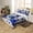 Blue Grey White, variant on YST Merry Christmas Comforter Cover, Kawaii Snowman Bedding Set Queen For Kids Boys Girls Christmas Gifts, Xmas Holiday Decoration Duvet Cover Winter New Year Quilt Cover, 2 Pillow Cases