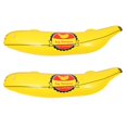 thumbnail image 1 of CUITING 2 Pcs Jouet Flottant Électrique Gonflable Banane Petite Piscine Jaune, 1 of 8