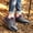 Grey, variant on Babysbule Womens Shoes Clearance, Women Outdoor Sports Climbing Hiking Shoes Waterproof Trekking Sneakers