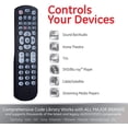 thumbnail image 4 of GE 4-Device Fully Backlit Universal Remote Control, Black, 46260, 4 of 5