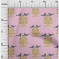 thumbnail image 1 of oneOone Cotton Silk Fabric Bird & Tree Block Print Fabric By Yard 42 Inch Wide, 1 of 4