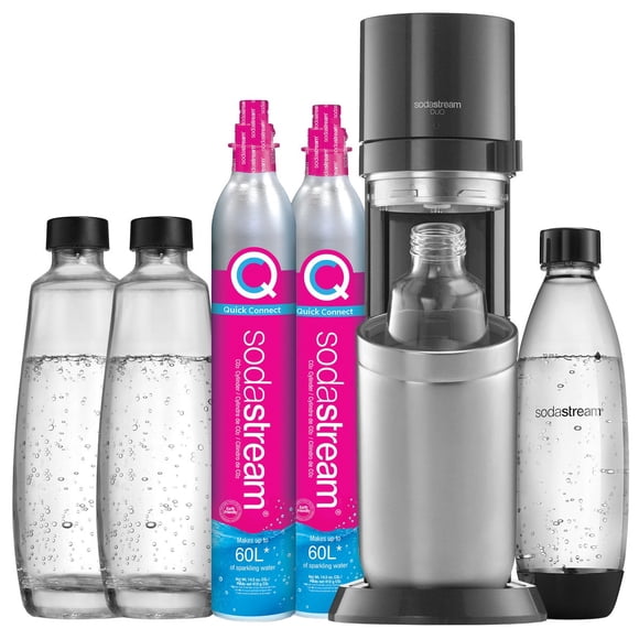 SodaStream Ensemble de Deux Machines à Eau Pétillante